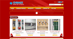 Desktop Screenshot of chemixspecialtygases.com